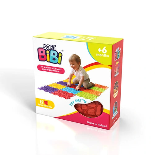Alfombra Sensorial Soft BiBi – 12 piezas