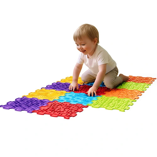 Soft BiBi Sensory Mat – 12 pieces