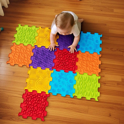 Soft BiBi Sensory Mat – 12 pieces