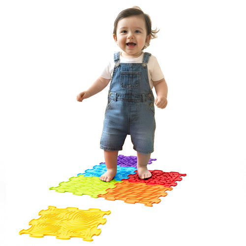 Alfombra Sensorial Montessori Soft BiBi – 6 piezas