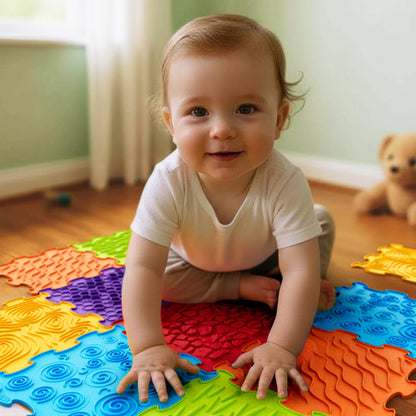 Alfombra Sensorial Montessori Soft BiBi – 6 piezas