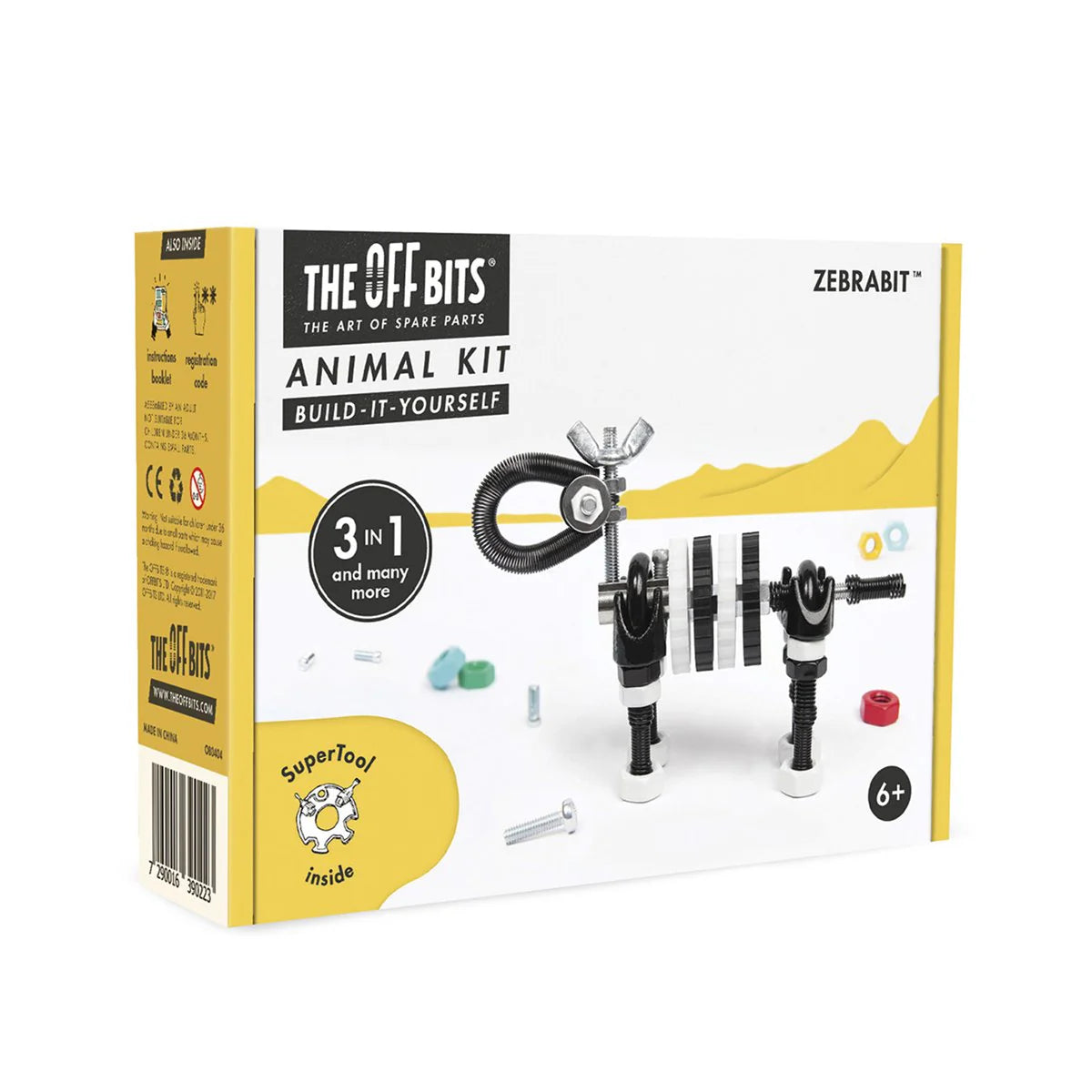 Kit de Construcción 3 en 1 ZebraBit – The Offbits