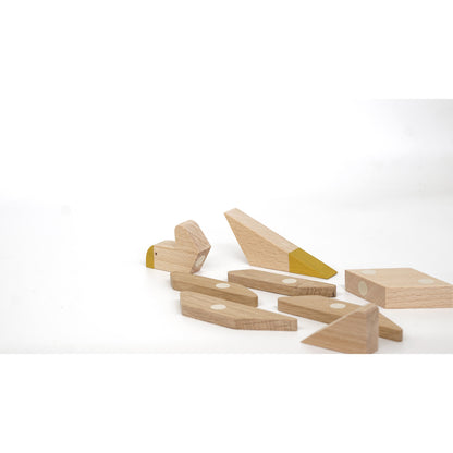 Stegosaurus de Madera Magnético – Esnaf Toys