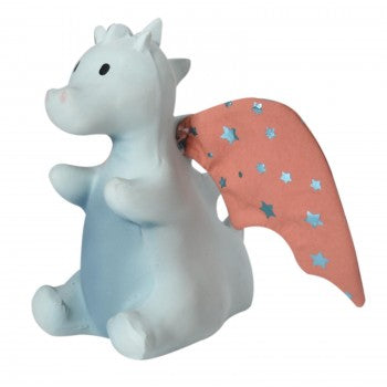 Dragón Celeste Sonajero con Alas Crujientes – Tikiri Fairytales