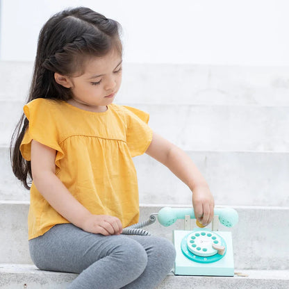 Teléfono Vintage de Madera – Classic World