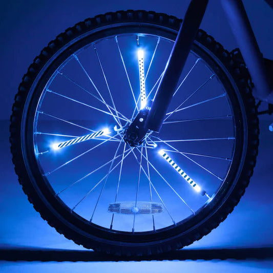 Tubos Luminosos para Radios de Bicicleta – Brightz (Azul)