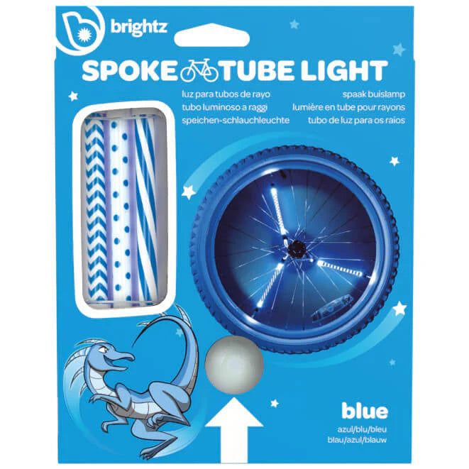 Tubos Luminosos para Radios de Bicicleta – Brightz (Azul)