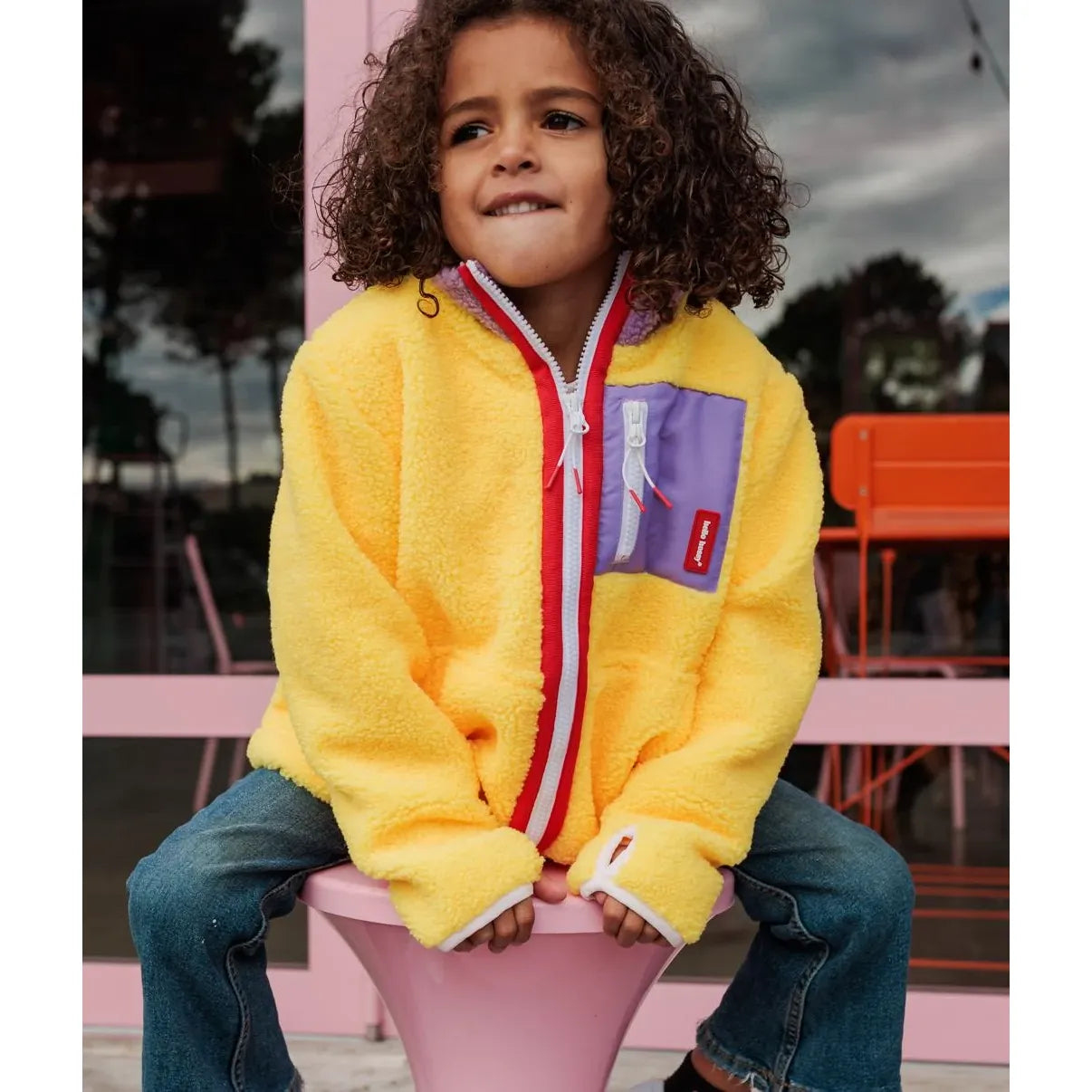 Chaqueta polar Banana Berry · Hello Hossy