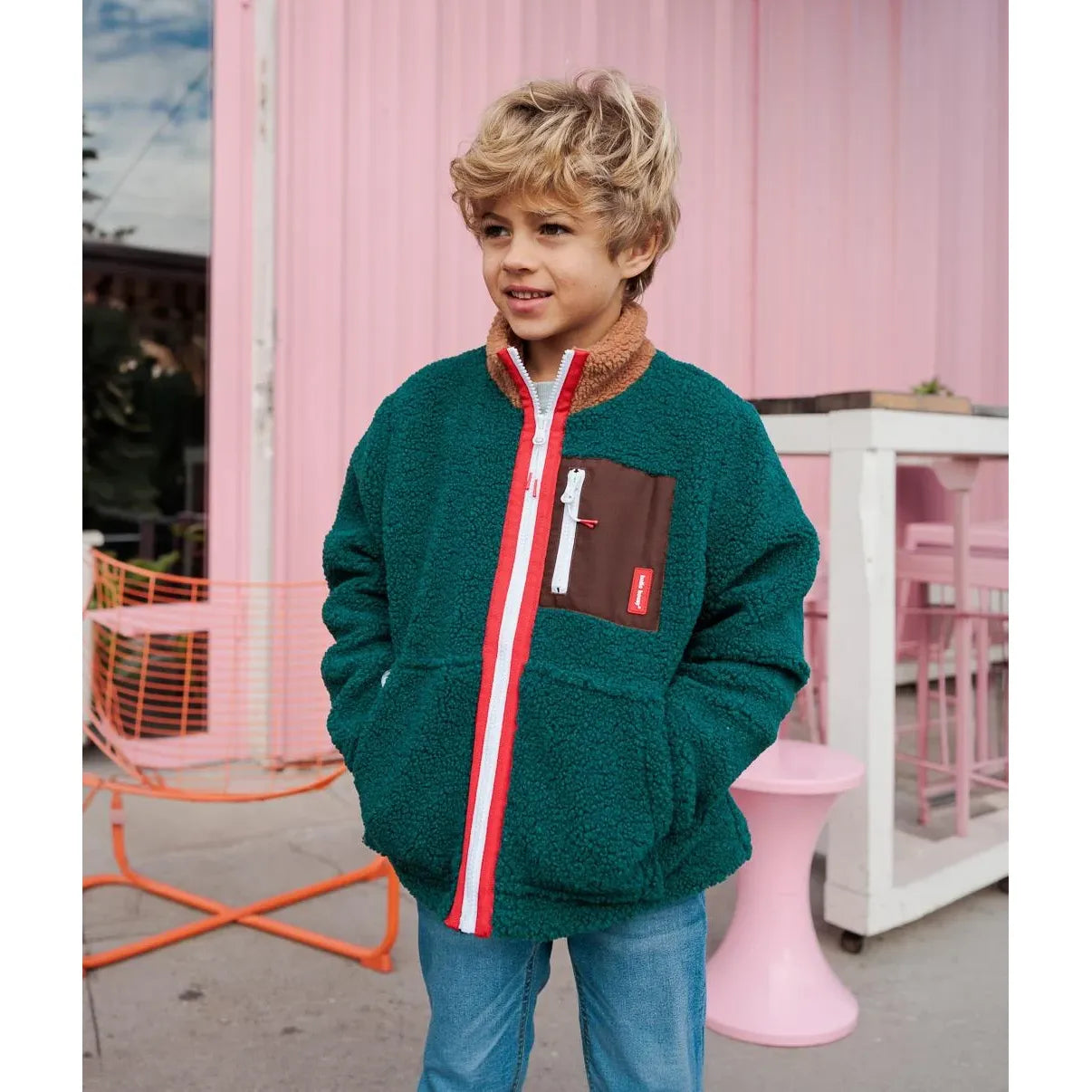 Chaqueta polar Duck Blue · Hello Hossy