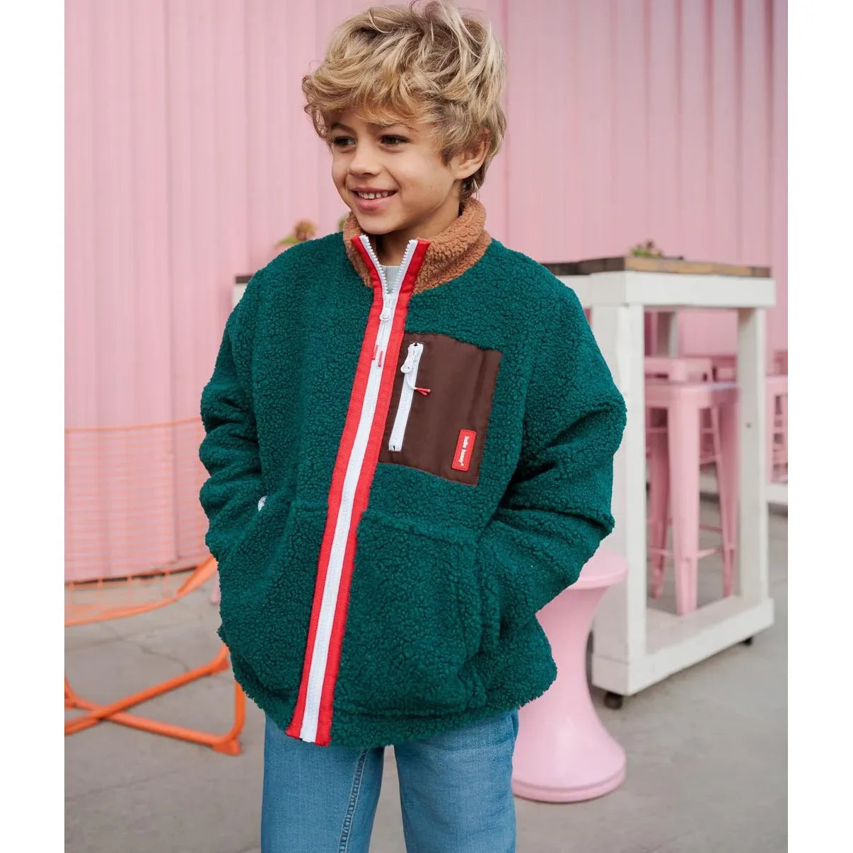 Chaqueta polar Duck Blue · Hello Hossy