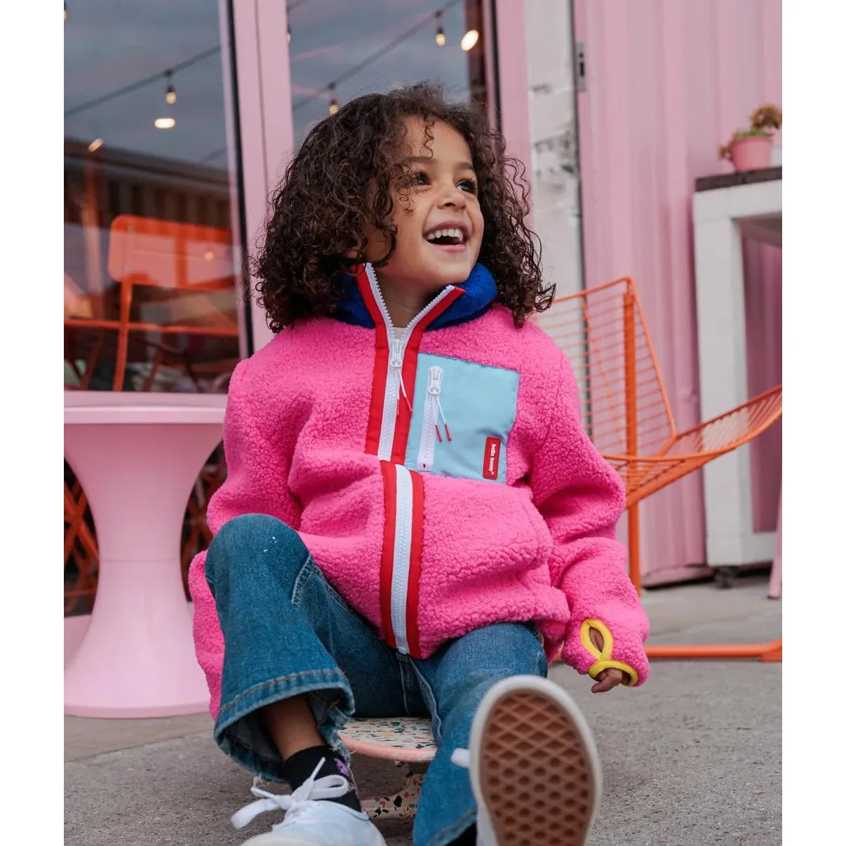 Chaqueta polar Fuchsia · Hello Hossy