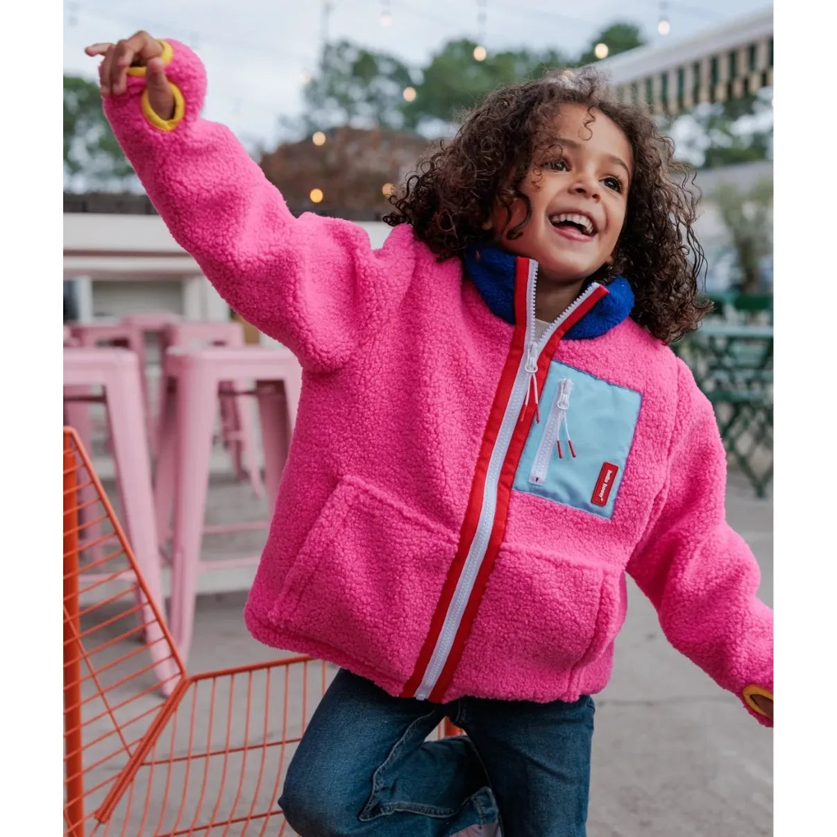 Chaqueta polar Fuchsia · Hello Hossy