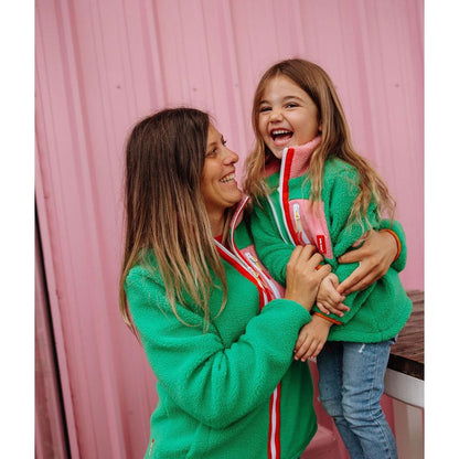 Chaqueta polar Green Candy · Hello Hossy