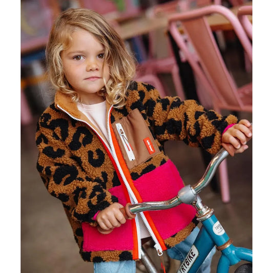 Chaqueta polar Leopard · Hello Hossy