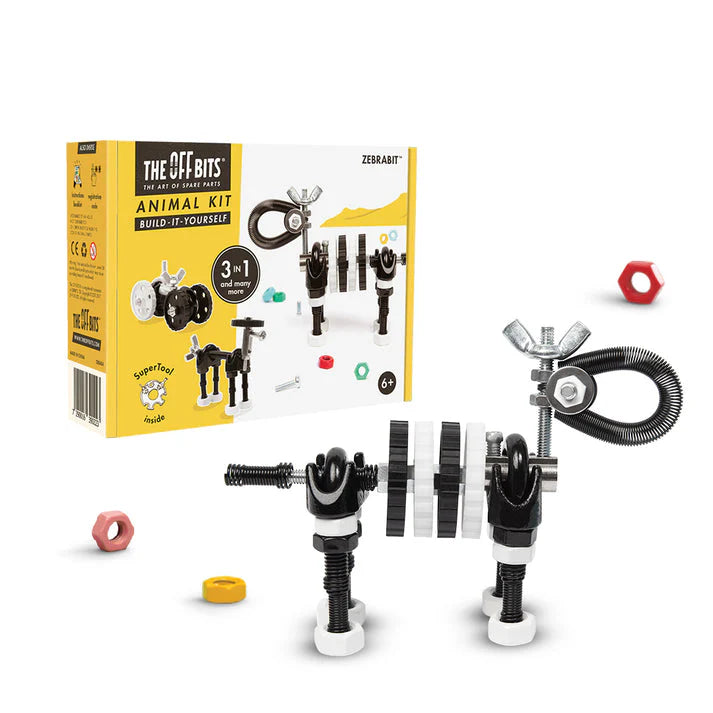 Kit de Construcción 3 en 1 ZebraBit – The Offbits