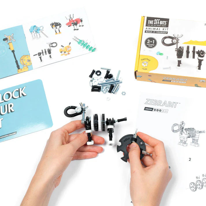 Kit de Construcción 3 en 1 ZebraBit – The Offbits