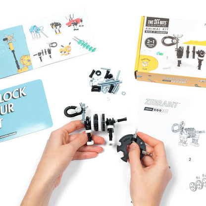 Kit de Construcción 3 en 1 ZebraBit – The Offbits